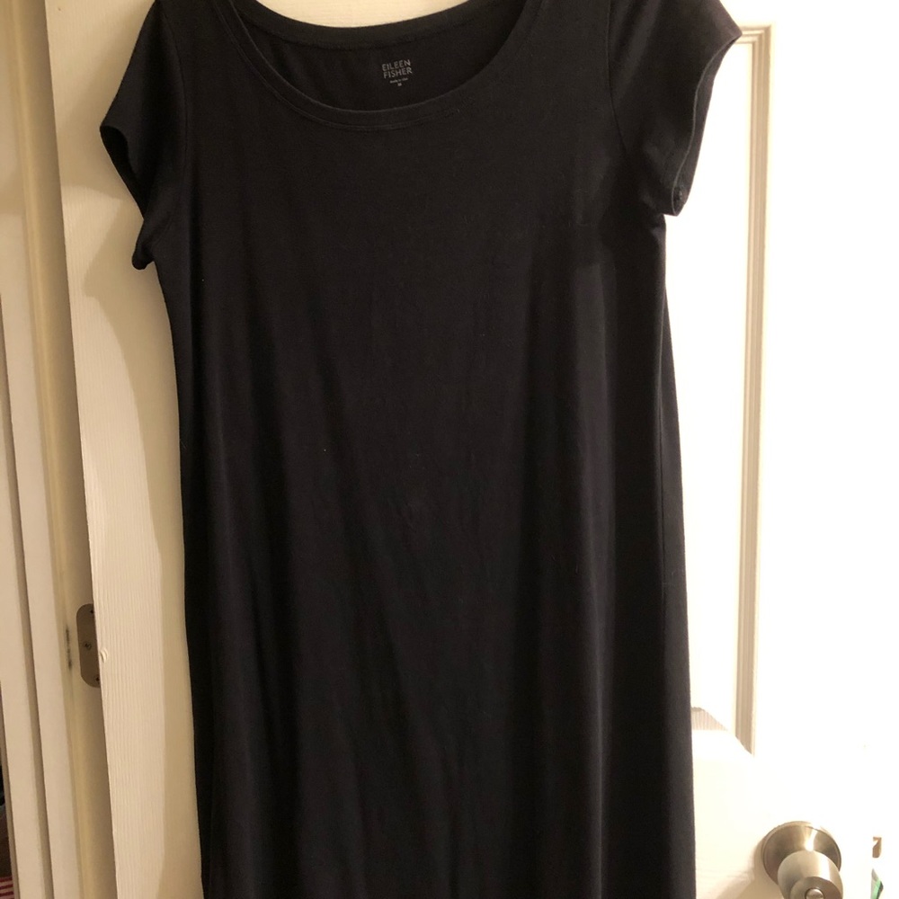 Black cotton dress EF med